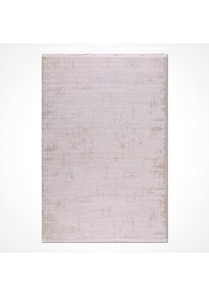 Etna - Yumuşak Krem Sade Akrilik Modern Salon ve Oturma Odası Halısı - EL03K