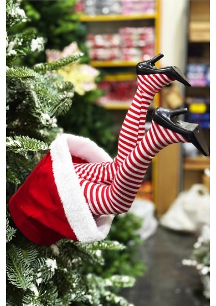 Yılbaşı Ağaçlarınız Için Lüks Haraketli Ağaç Süs Yılbaşı Çam Ağacı Dekor Hareketli Karışık Ayaklar fırsatları