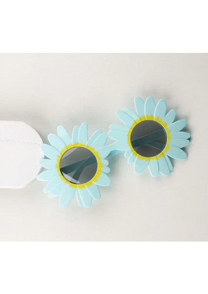 Mavi Renk Papatya Şekilli Parti Gözlüğü 18X10 cm (5324) modelleri
