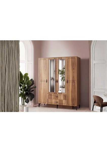 Hanz 4 Kapılı Gardırop