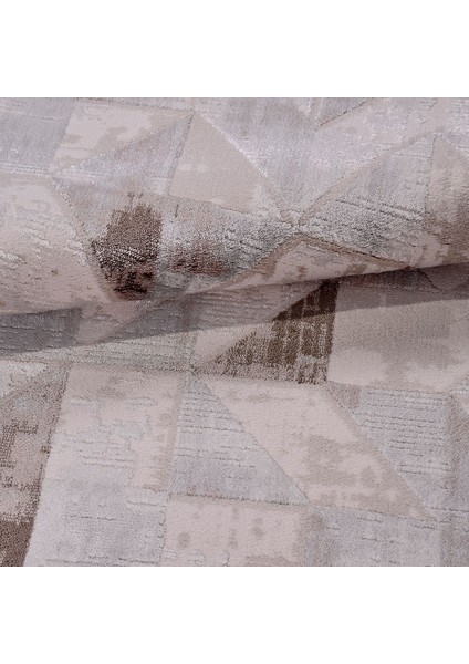 Etna - Yumuşak Krem Sade Akrilik Modern Salon ve Oturma Odası Halısı - EL05K fırsatları