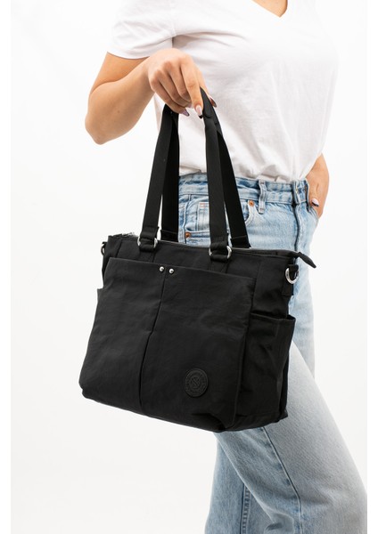 Sanmorris Glc Kadın Çok Gözlü Suya Dayanıklı El ve Omuz Çantası 4000