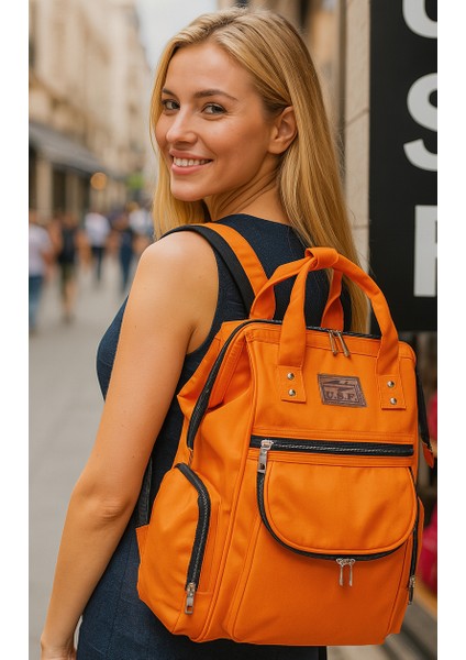 Bebek Bakım Çantası Lüx Anne Bebek Bakım Sırt Çantası