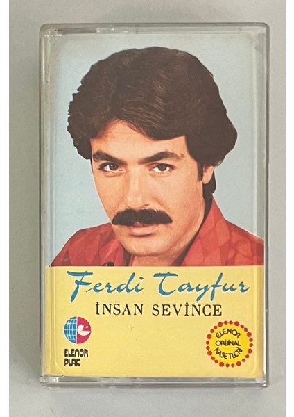 Ferdi Tayfur Insan Sevince Kaset (Orijinal Dönem 1986 Baskı Kaset)