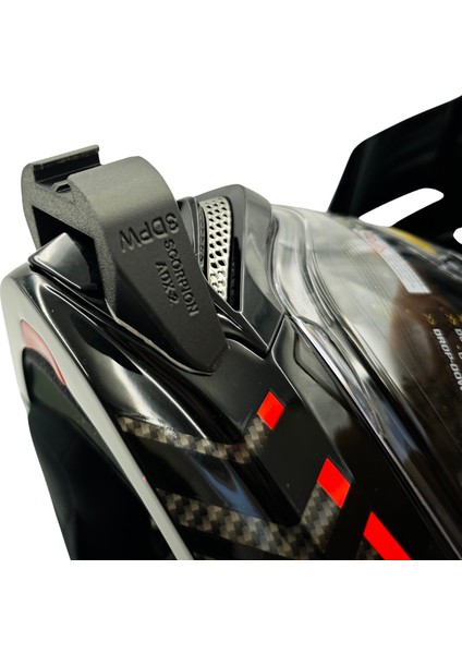 Scorpion Adx-2 Kask Uyumlu Chinmount Aksiyon Kamera Çene Bağlantı Aparatı Seti