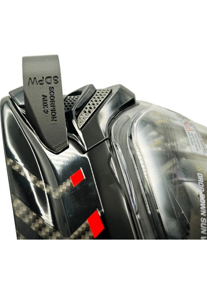 Scorpion Adx-2 Kask Uyumlu Chinmount Aksiyon Kamera Çene Bağlantı Aparatı Seti modelleri