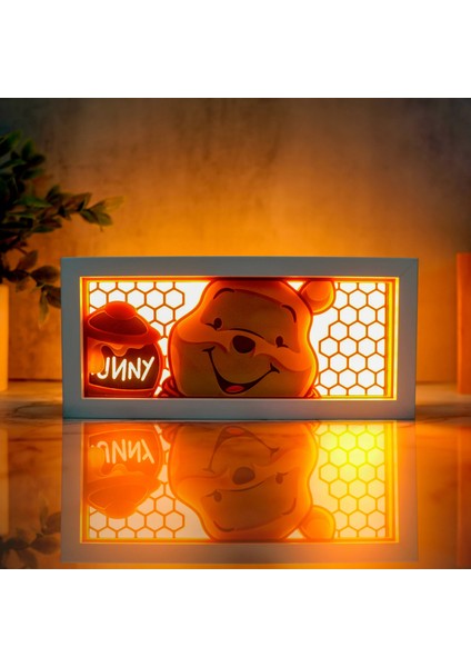 Winnie The Pooh - LED Işık Kutusu
