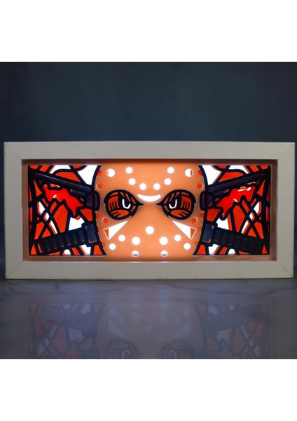 Jason Voorhees - LED Işık Kutusu