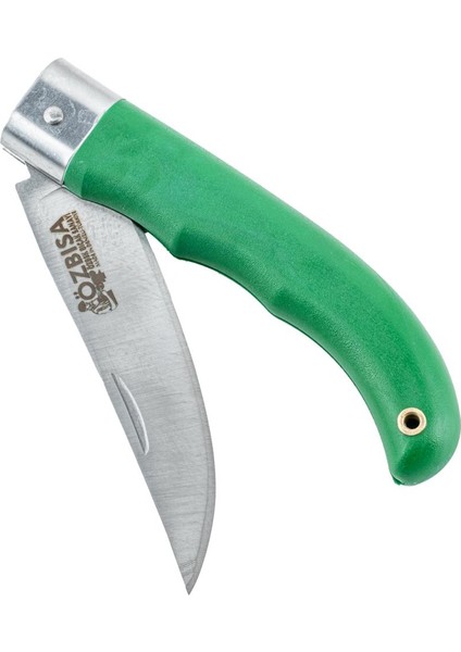 Katlanır Cep Çakısı - Özbısa - El Yapımı - No:2 - Yeşil modelleri