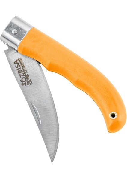 Katlanır Cep Çakısı - Özbısa - El Yapımı - No:2 - Sarı modelleri