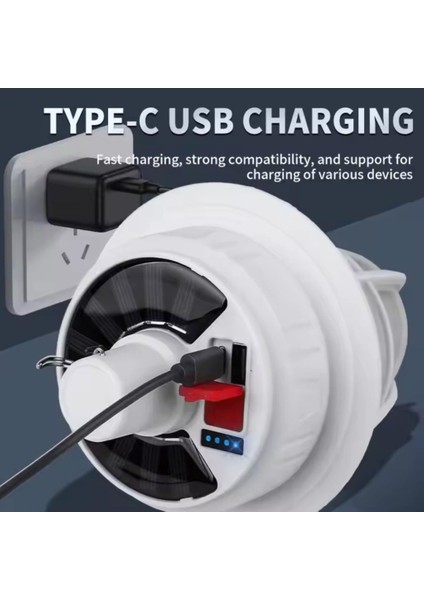 Şarj Edilebilir Kamp Lambası - Wison - Solar Şarjlı indirimleri