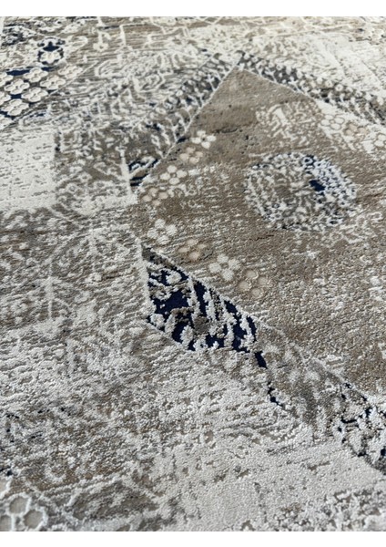 Roma 1129 Gri Premium Vintage Göbekli Desen Avangard Akrilik Salon Halısı Üst Kalite indirimleri