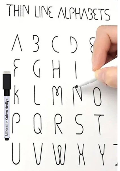 Yaz-Sil Defter-A5 (Kalem Hediyeli) fiyatları