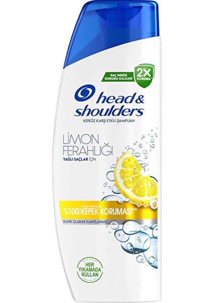 3 Adet Head And Shoulders Şampuan Limon Ferahlığı 1+1 330 ml