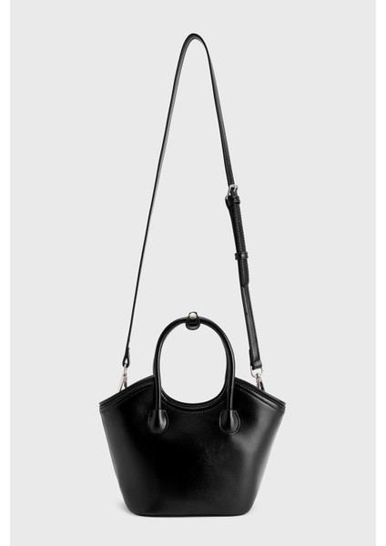 Çift Kulp Çanta Siyah 12145407000 fırsatları