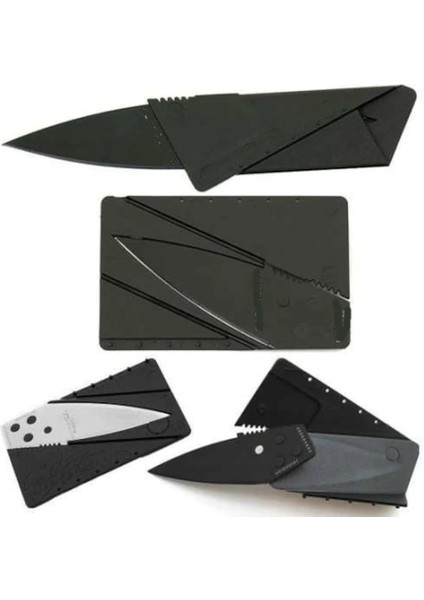 Kredi Kartı Şeklinde Katlanır Kolay Taşınır Kamp Yardımcı Kiti modelleri