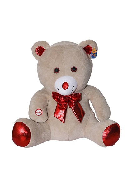 4 Adet Sesli Papyonlu Hijyen Ayı 50 cm