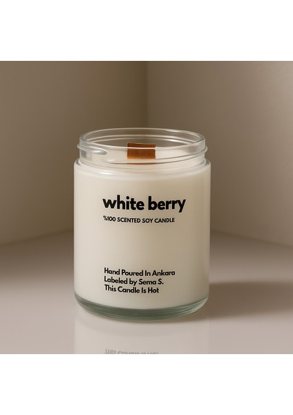 : White Berry : Cam Kavanozda Kokulu %100 Soya Mum (Böğürtlen, Sedir, Vetiver, Defne Yaprağı) modelleri