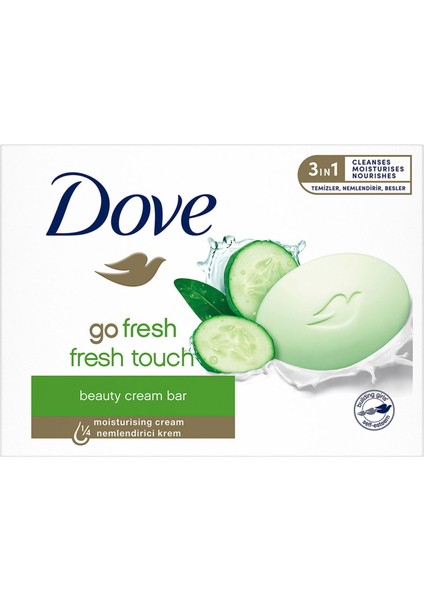 Beauty Cream Bar Fresh Touch Nemlendirici Etkili 90 G 2 Adet
