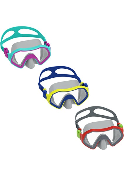 2 Adet Bestway Crusader Çocuk (7+) Dalış Maskesi 22049