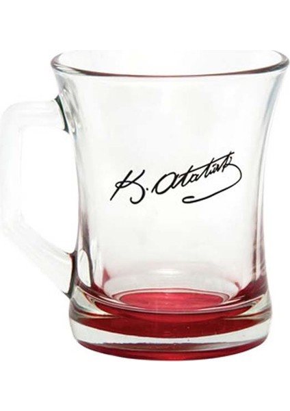 2 Adet Lav Zen Atatürk Imzalı Cam Kupa 225 cc fiyatları