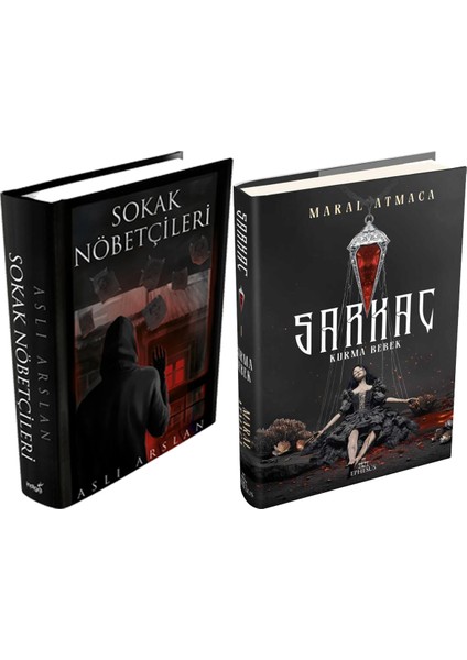 Sarkaç 1 Kurma Bebek Ciltli ve Sokak Nöbetçileri 1 Ciltli Aslı Arslan 2li Set