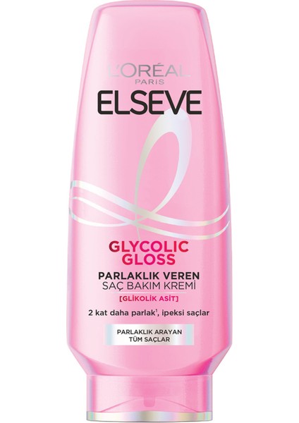 Glycolic Gloss Parlaklık Veren Bakım Kremi 250 ml 2 Adet