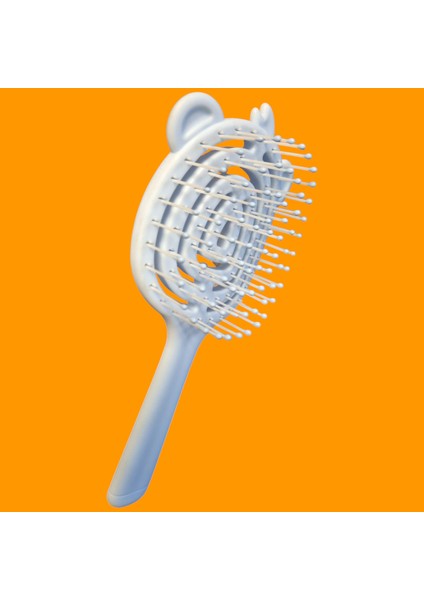 Çocuk Saç Fırçası – Mavi & Pembe | 2-7 Yaş Arası, Orta Sertlikte 1 Ad