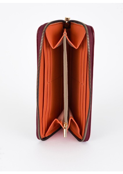 Lenz Portföy Cüzdan Bordo Rugan fırsatları