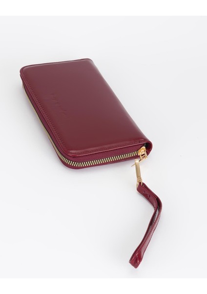 Lenz Portföy Cüzdan Bordo Rugan indirimleri
