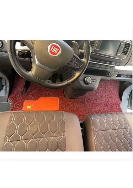 Fiat Scudo 2025 Sonrası Aracına Özel 8d Çift Katmanlı Havuzlu Paspas Takımı