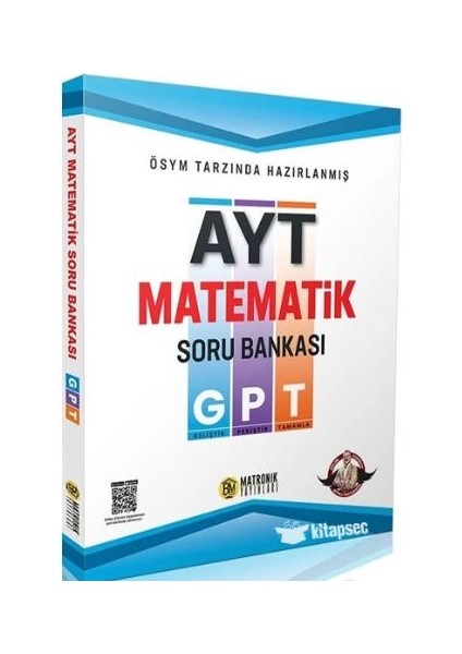 Ayt Matematik Gpt Soru Bankası Matronik Selim Yüksel Bıyıklı Matematik