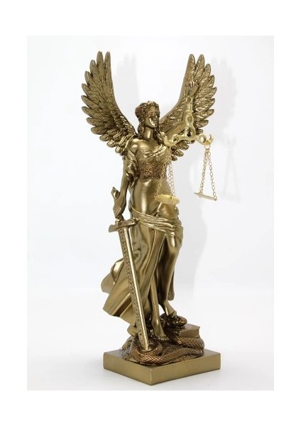 Polyester Kanatlı Adalet Biblosu