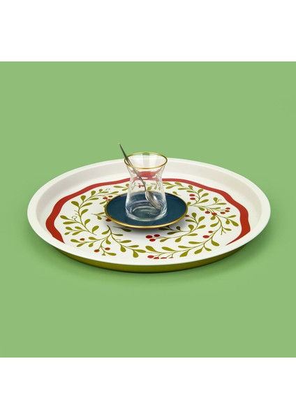 Kokina Metal Tepsi - Bej / Renkli fiyatları