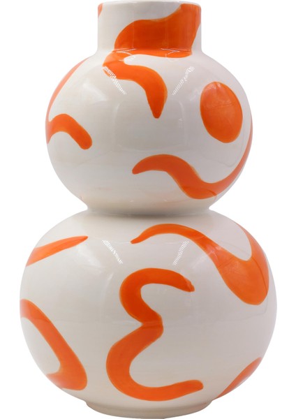 – Isla Sol Y Sombra El Boyaması Vazo