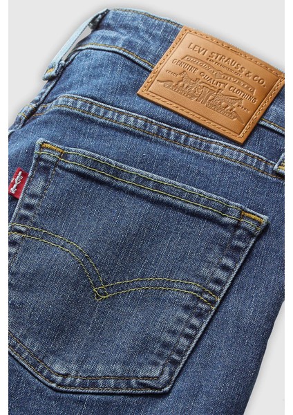 725 Pamuklu Slim Fit Yüksek Bel Jeans Bayan Kot Pantolon 18759 fırsatları