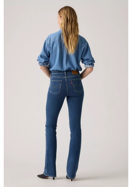 725 Pamuklu Slim Fit Yüksek Bel Jeans Bayan Kot Pantolon 18759 indirimleri