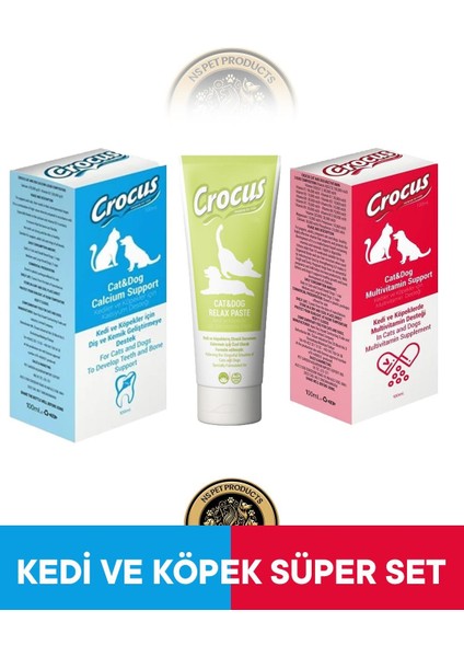 Kedi ve Köpek Süper Set