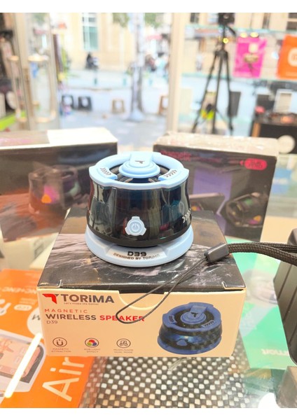 Torima D39 Manyetik Kablosuz Bluetooth Hoparlör | Rgb Işıklı | Oyun ve Müzik Modu | Taşınabilir Mini Speaker modelleri