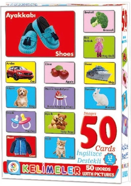 LC7179 Laço, Resimli 50 Kelime - Ingilizce Destekli / +12 Ay fiyatları