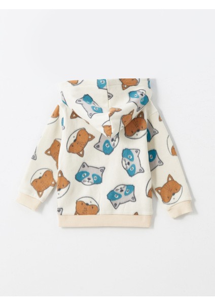 Yeni Sezon Kapüşonlu Erkek Bebek Hırka ve Eşofman Alt 2'li Takım modelleri