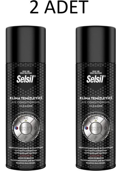 Klima Temizleyici Yeni 150 ml 2 Adet