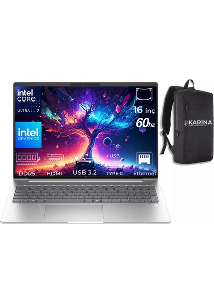 Elitebook 660 G11 Ultra 7 155U 9C004EA-K36 24GB 2tb Intel Graphics W11PRO 16" Wuxga Notebook