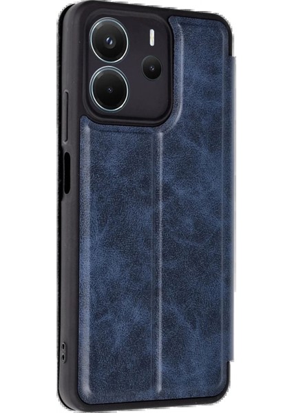 Xiaomi Redmi Note 14 4g Kılıf Flip Cover - Lacivert fiyatları