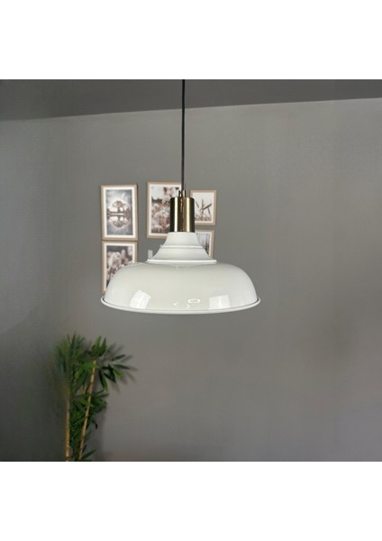 Nota Beyaz Tekli Avize Kalın Eskitme Fener Başlık Salon Mutfak Koridor Otel Avizesi Lamba Aydınlatma fırsatları