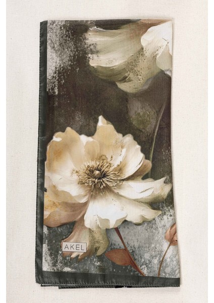 Dijital Kristal Desenli Eşarp 95x95 – Pastel Desen-4 fiyatları