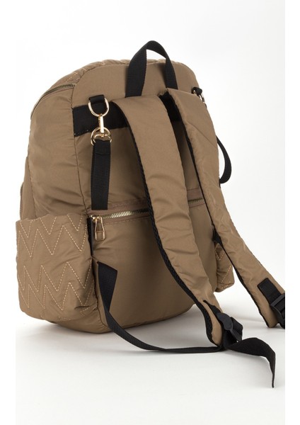 Nakışlı Bondit Hafif Kumaş Anne Bebek Bakım Çantası Termoslu Biberon Cepleri indirimleri