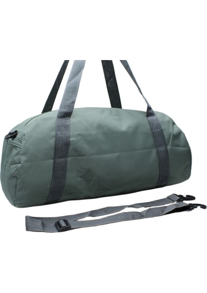 Gri Renk Suya Dayanıklı Kumaş Seyahat Spor Gym ve Fitness Çantası modelleri