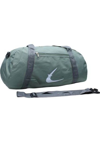 Gri Renk Suya Dayanıklı Kumaş Seyahat Spor Gym ve Fitness Çantası fırsatları