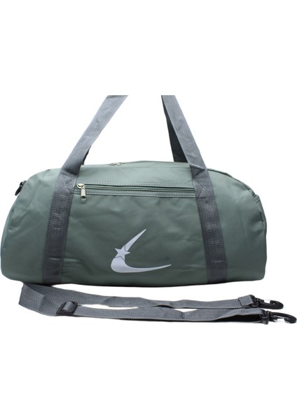 Gri Renk Suya Dayanıklı Kumaş Seyahat Spor Gym ve Fitness Çantası indirimleri